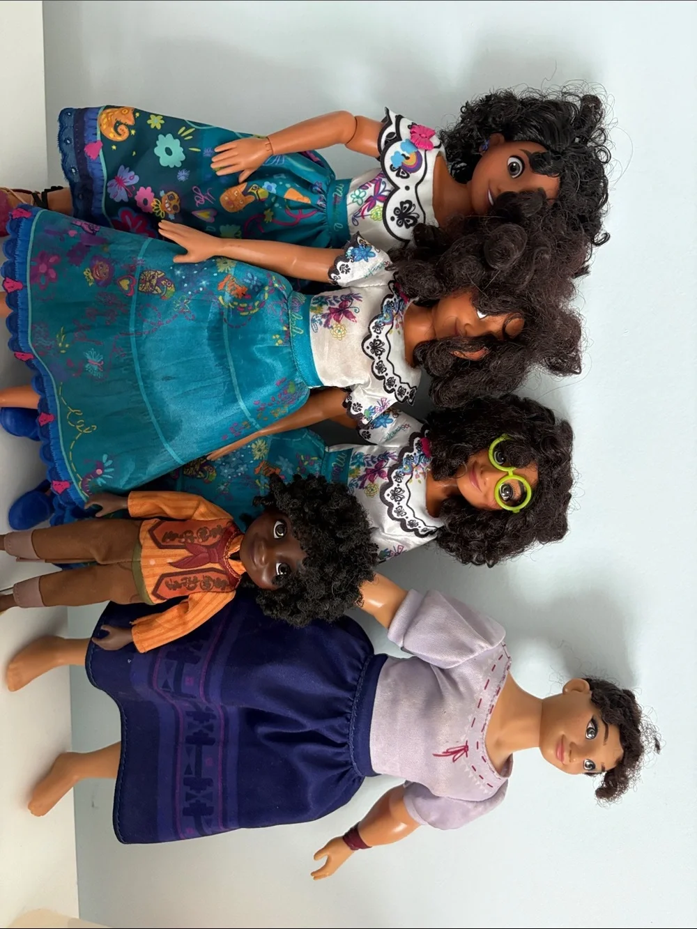 Disney Encanto dolls Mirabella, Isabella & Antonio